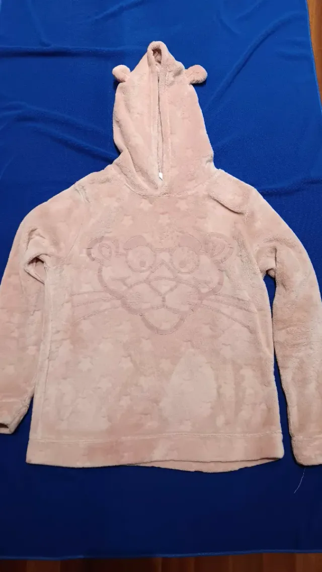 Pijama Pantera Rosa con Capucha