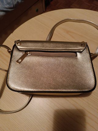 Borsetta donna oro con borchie