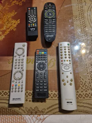 Mandos TV Movistar, Sharp, Sony, i-Joy