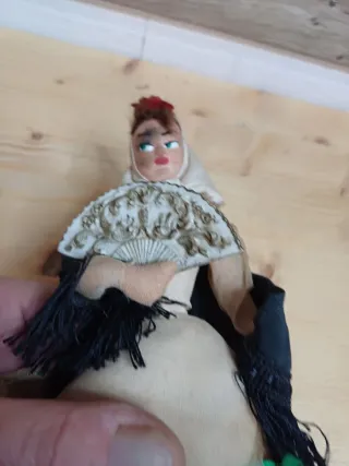 ANTIGUA MUÑECA DE TRAPO, CHULAPA, MADRILEÑA