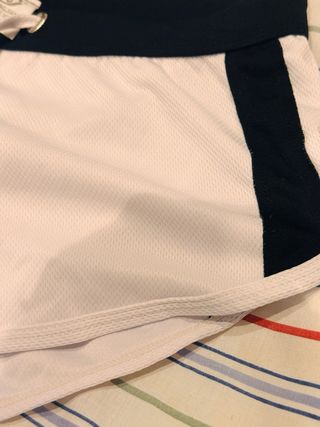 Short deportivo VANG JANG blanco