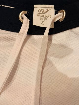 Short deportivo VANG JANG blanco