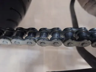 BMW F800R con las 3 maletas originales BMW