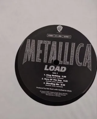 Metallica Load 2LP Vinilo
