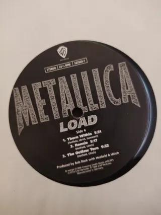 Metallica Load 2LP Vinilo