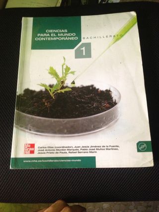 Ciencias para el mundo contemporáneo 1 Bachiller