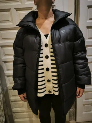 Abrigo plumífero Silbon Negro