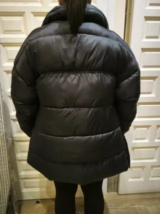 Abrigo plumífero Silbon Negro