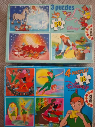 Walt Disney Productions 1985 壁掛け Puzzles Disney Educa Años 90 de segunda mano por 5 EUR en Cádiz en