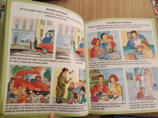 4 libros diccionarios por imágenes