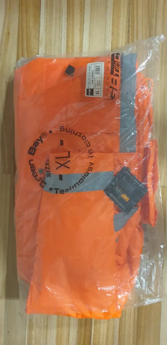 Chaqueta Acolchada Reflectante Naranja XL