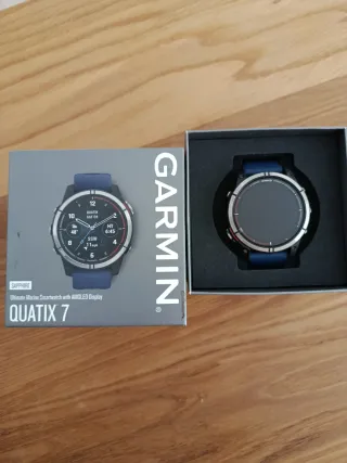 Reloj Garmin Quatix 7 Sapphire Azul