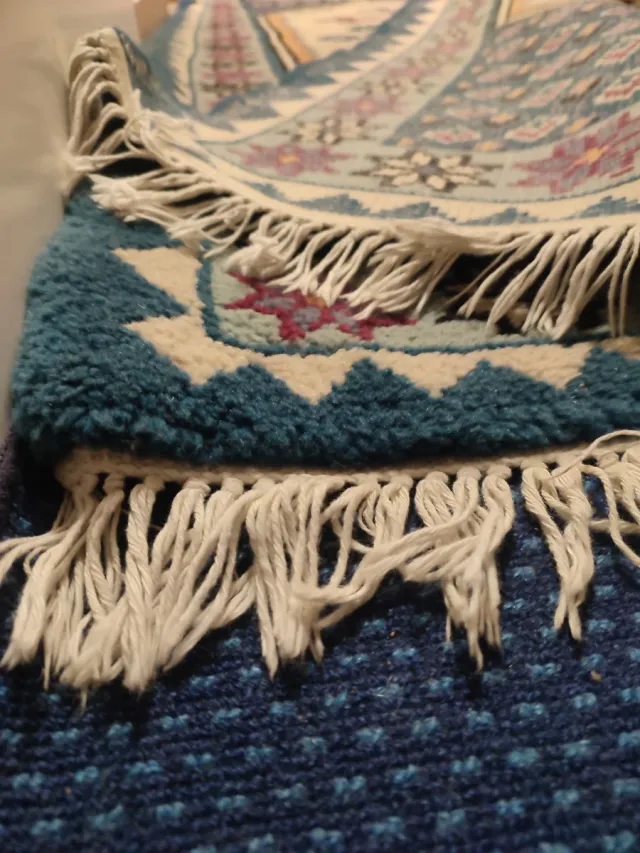 Alfombra de lana estilo nórdico