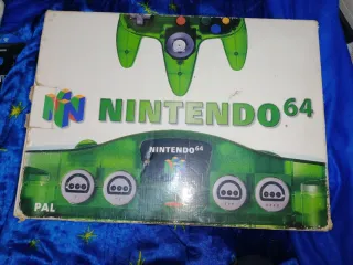 Nintendo 64 Verde Jungla transparente