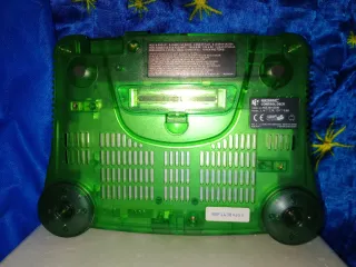 Nintendo 64 Verde Jungla transparente