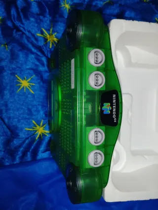 Nintendo 64 Verde Jungla transparente