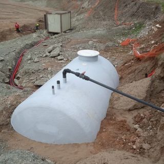 Instalación depósitos de agua