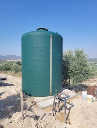 Instalación depósitos de agua
