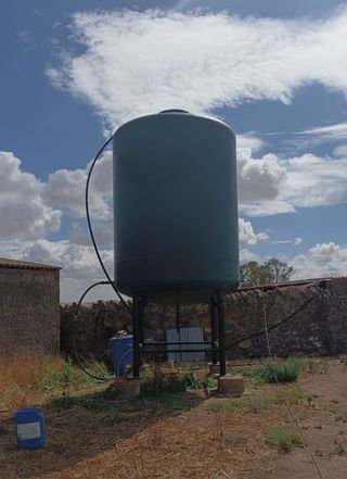 Instalación depósitos de agua
