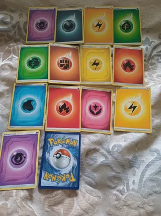 Set carte Pokémon Energia