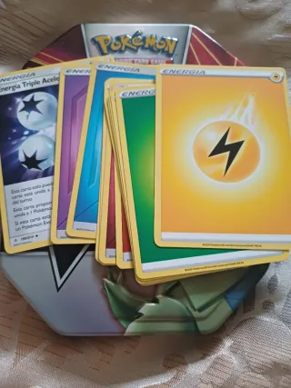 Set carte Pokémon Energia