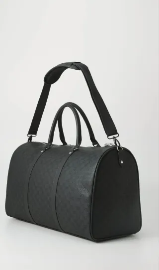 Bolsa de viaje Jordan Monogram Negra