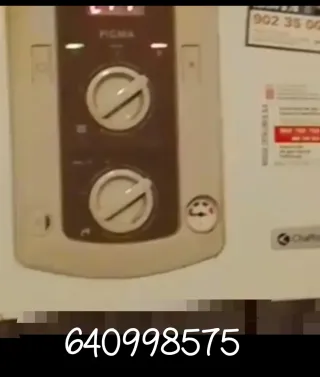 Tecnico//Reparación calderas calentadores termos