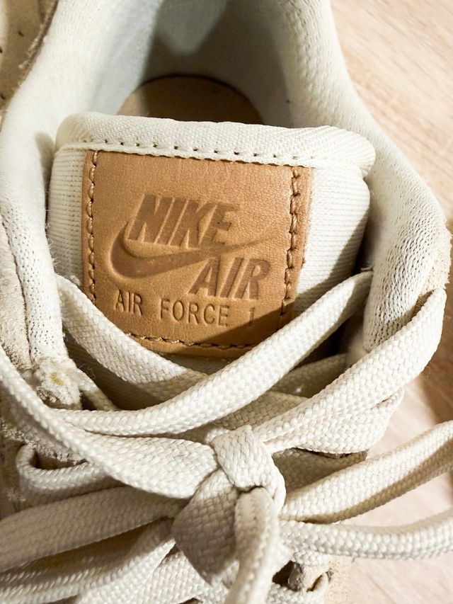 Nike Air Force 1 Beige/Blanco
