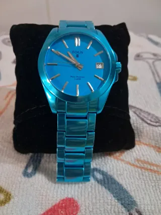 Reloj Tous Azul Metálico