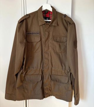 Chaqueta militar marrón UNONUEVEOCHO