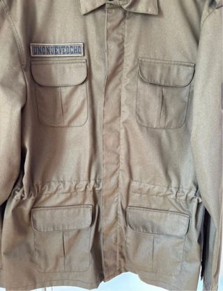 Chaqueta militar marrón UNONUEVEOCHO