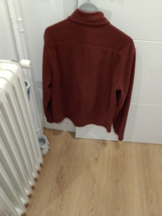 Forro polar Quechua mujer talla XL burdeos