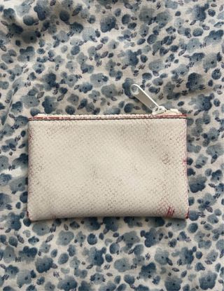 Monedero Freitag rojo y blanco