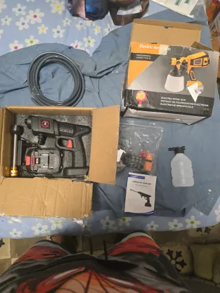 Pistola de agua eléctrica profesional