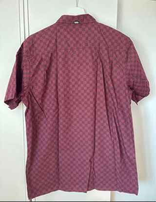 Camisa Vans cuadros roja Talla M