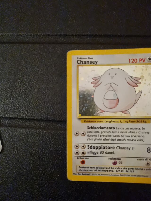 Chansey Base 3/102 Carta Pokémon