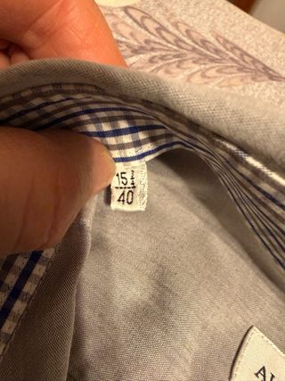 Camicia uomo Alan Devis grigia