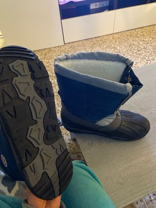 Botas de nieve Kimberfeel azules y negras