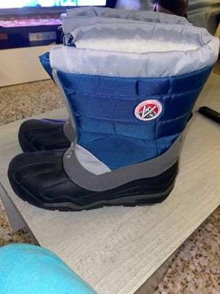 Botas de nieve Kimberfeel azules y negras