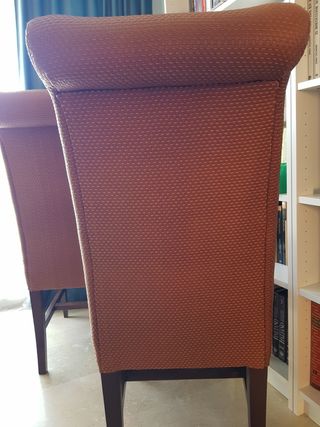 Sillas de comedor de piel