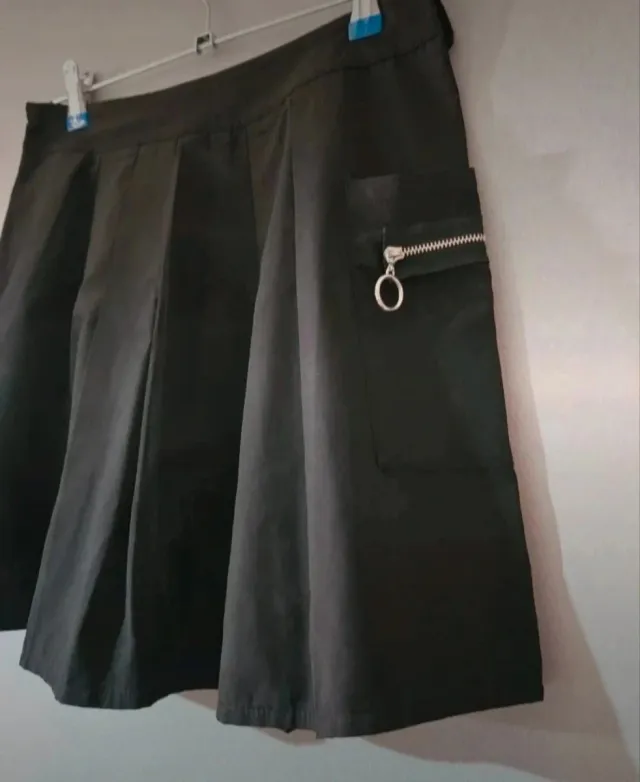 Minifalda negra mujer