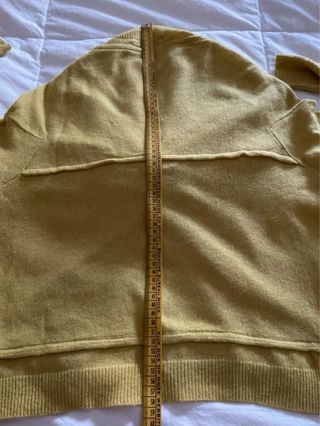 Maglioncino donna GOLD CASE senape