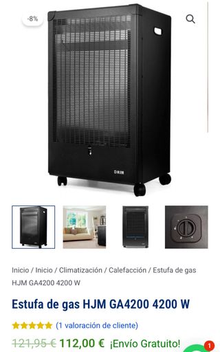 Estufa Gas HJM 4200W