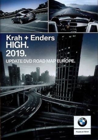 BMW Road Map DVD 2019 + Radar