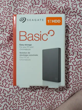 Disco Duro Externo Seagate Basic 1TB