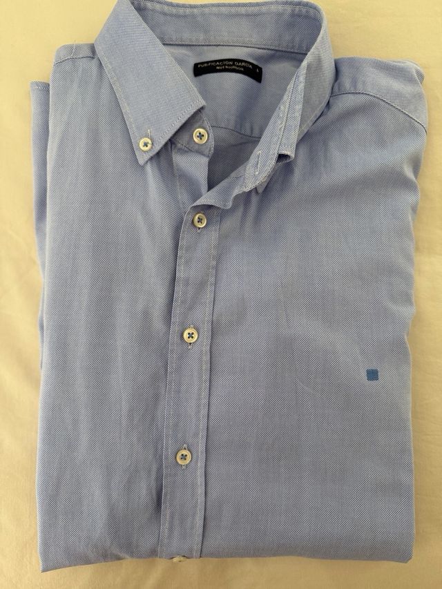 Camisa Purificación García Azul
