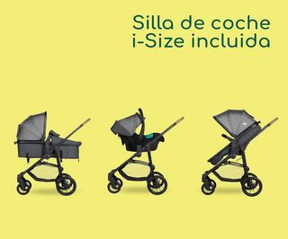 Bebeconfort Haze Trio Cochecito 3 en 1 Gris