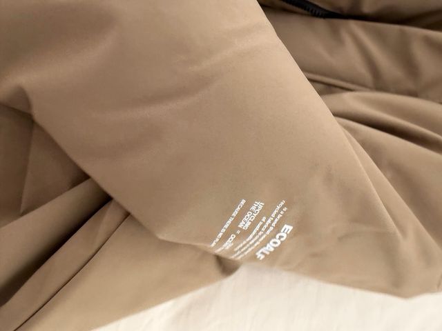 Chaqueta larga Ecoalf Beige