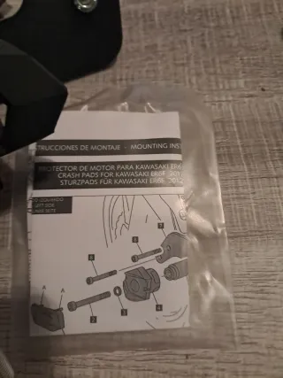 Topes anticaída Kawasaki ER6-N 2012 puig