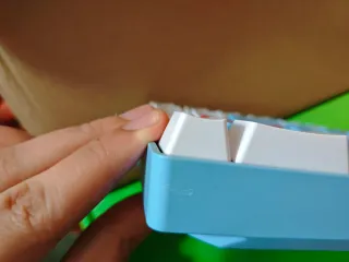 Teclado Mecánico ZIYOULANG T8 RGB Azul Rojo